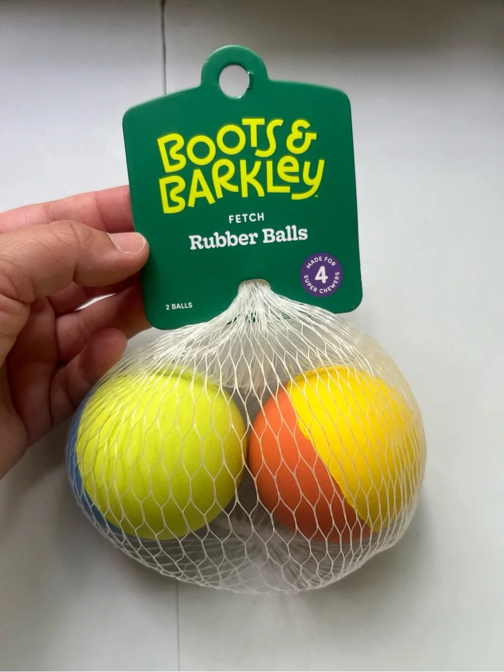 Boots & Barkley Two-Pack Colorful Fetch Balls